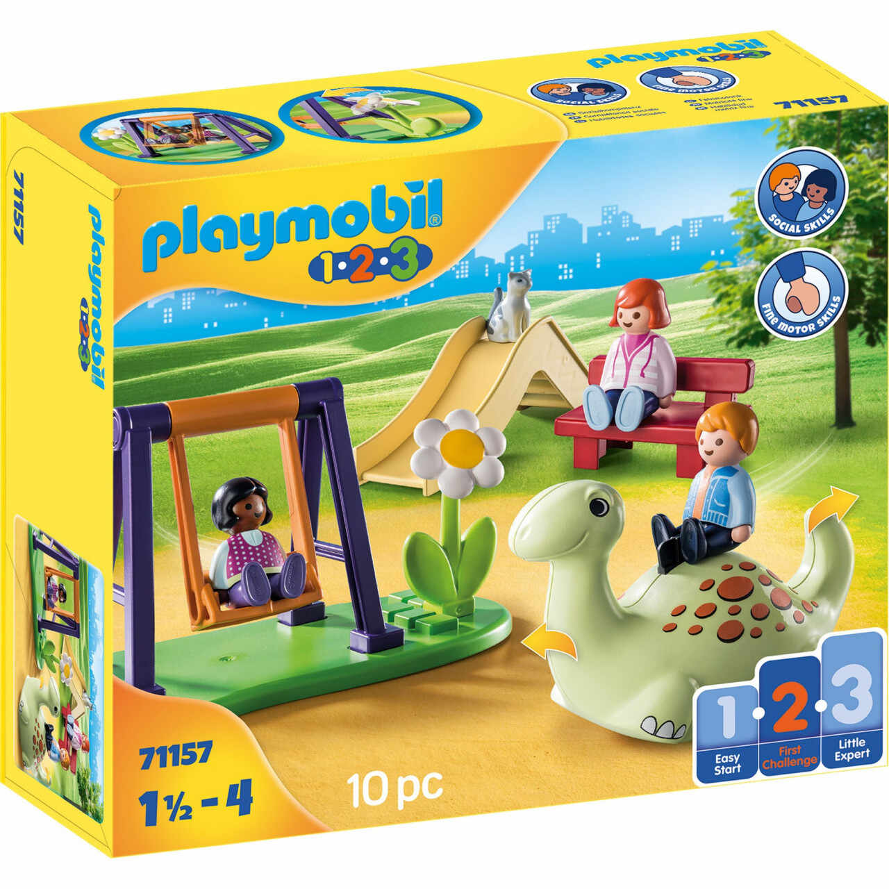 Playmobil - 1.2.3 Loc De Joaca Pentru Copii