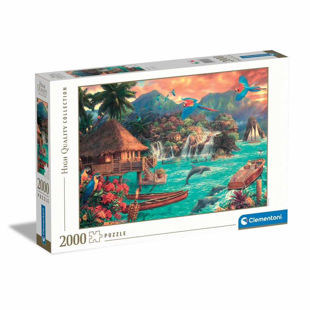 Puzzle 2000 piese Clementoni Island Life