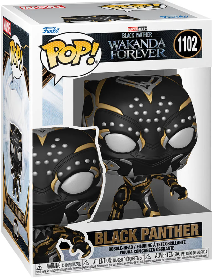 Figurina - Pop! Marvel - Wakanda Forever - Black Panther | Funko