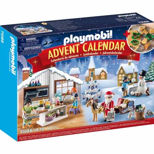 Set de Constructie Playmobil Calendar de Craciun Brutarie