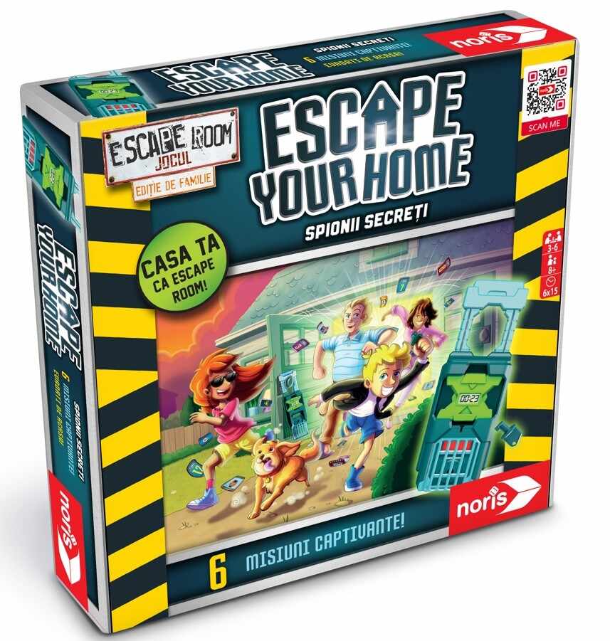 Joc Escape Your Home - Spionii secreti | Noris