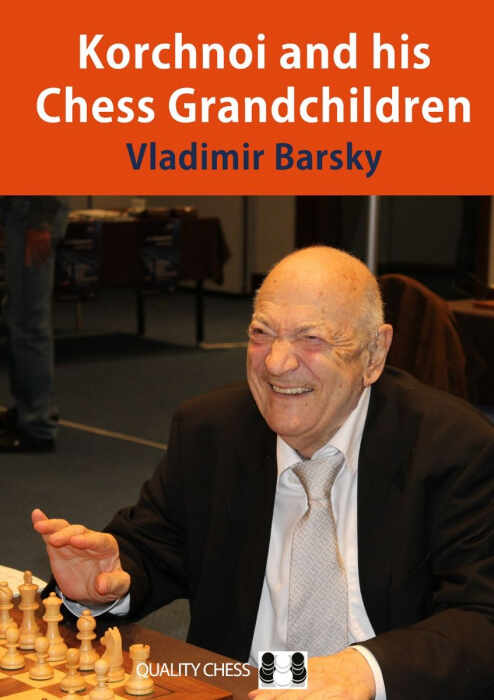 Korchnoi and his Chess Grandchildren - Vladimir Barsky (cartonata)
