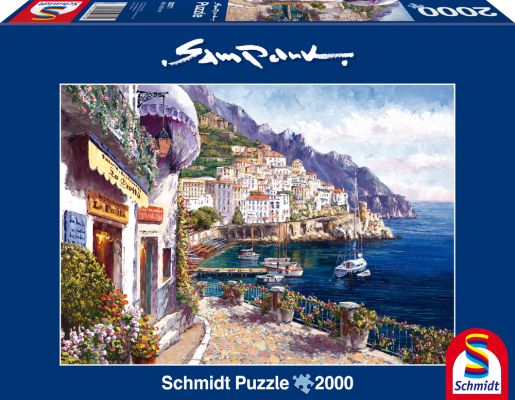Puzzle 2000 piese - Sam Park - Afternoon in Amalfi | Schmidt