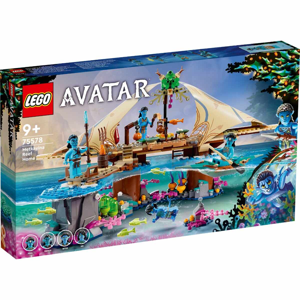 LEGO® Avatar - Casa Metkayina in recif (75578)
