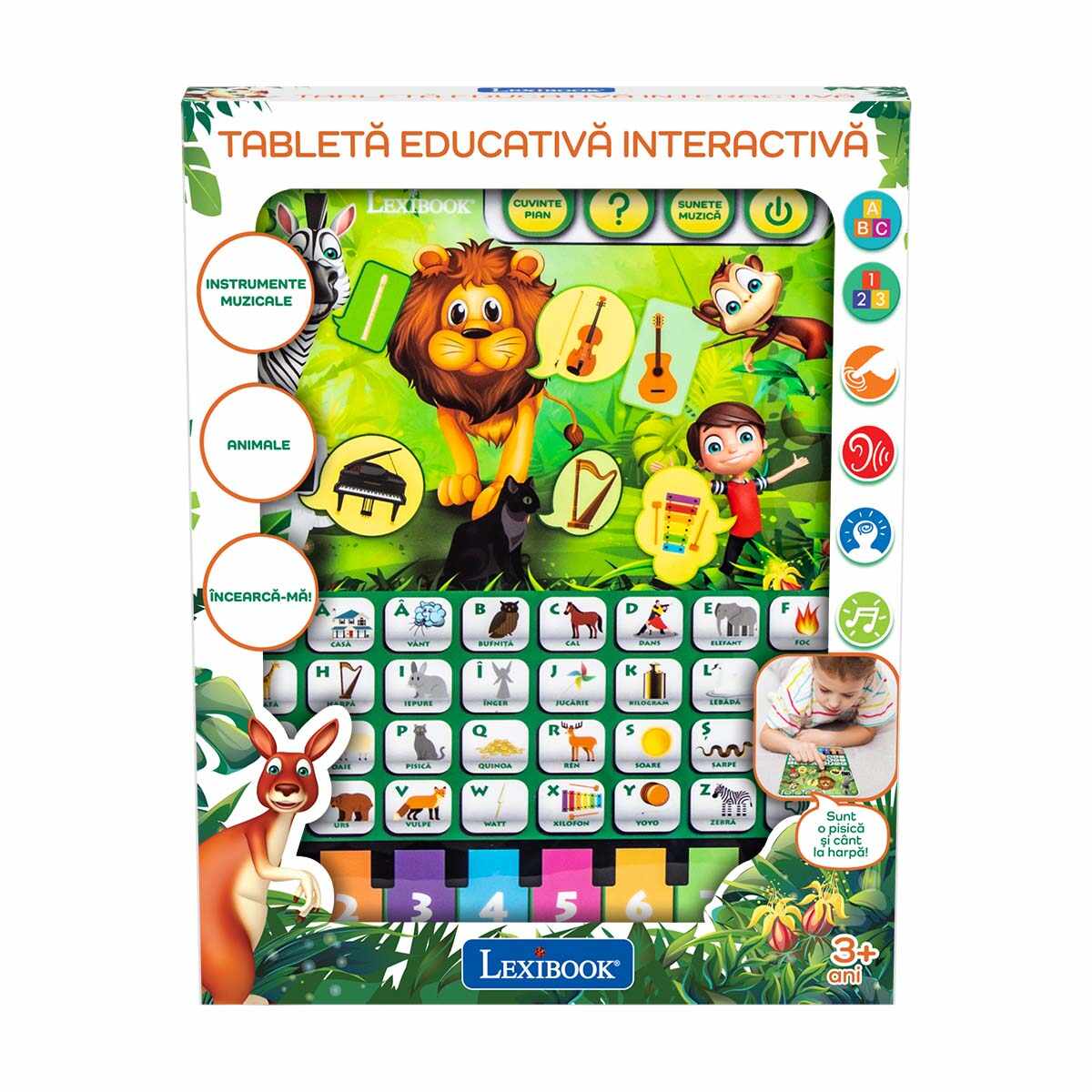 Tableta educativa interactiva Lexibook, RO