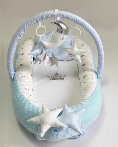Babynest Plush MyKids 0198 Prince Blue
