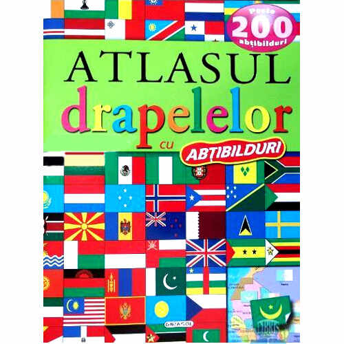 Atlasul Drapelelor cu Abtibilduri, Editura GIRASOL