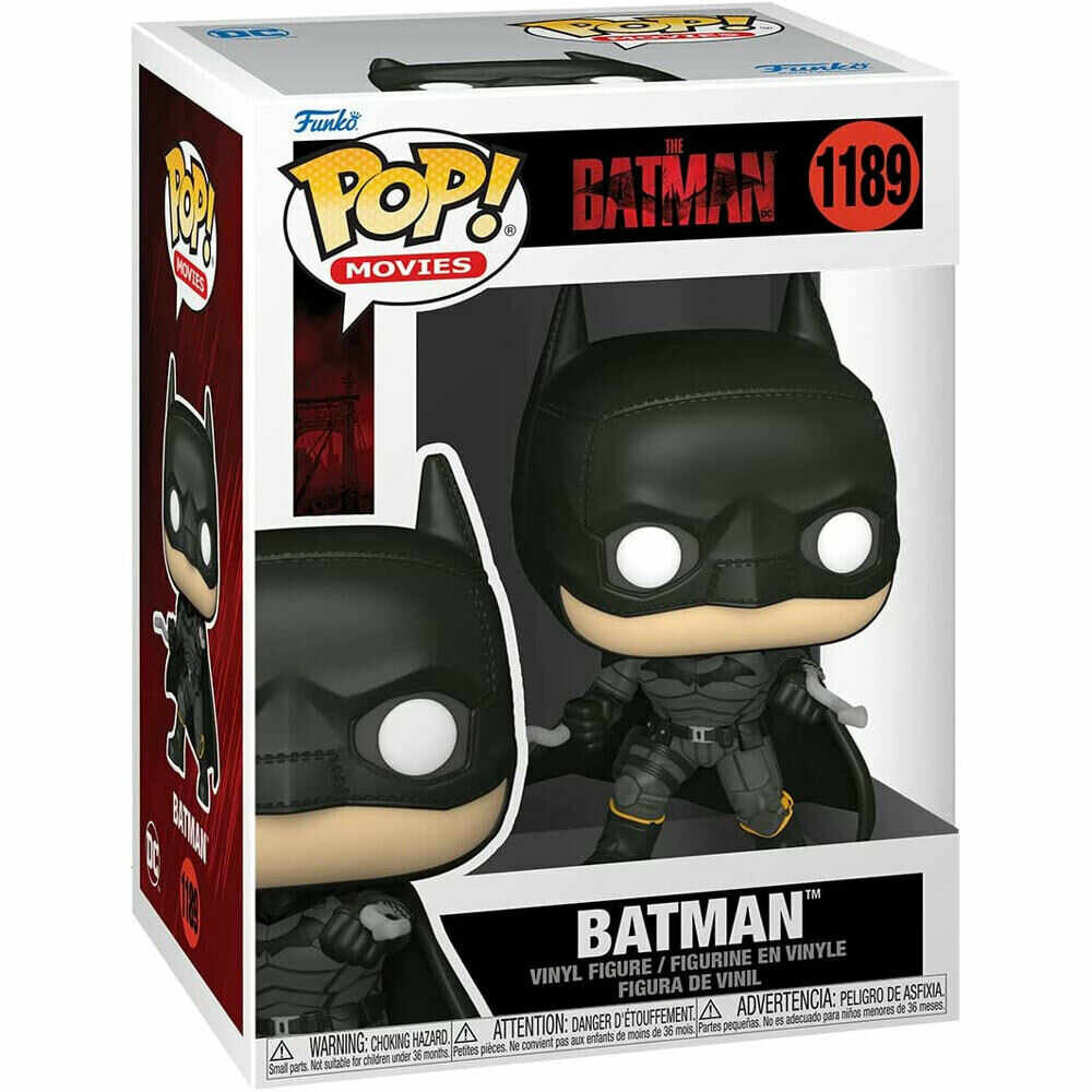 Figurina - Pop! Movies - The Batman: Batman | Funko