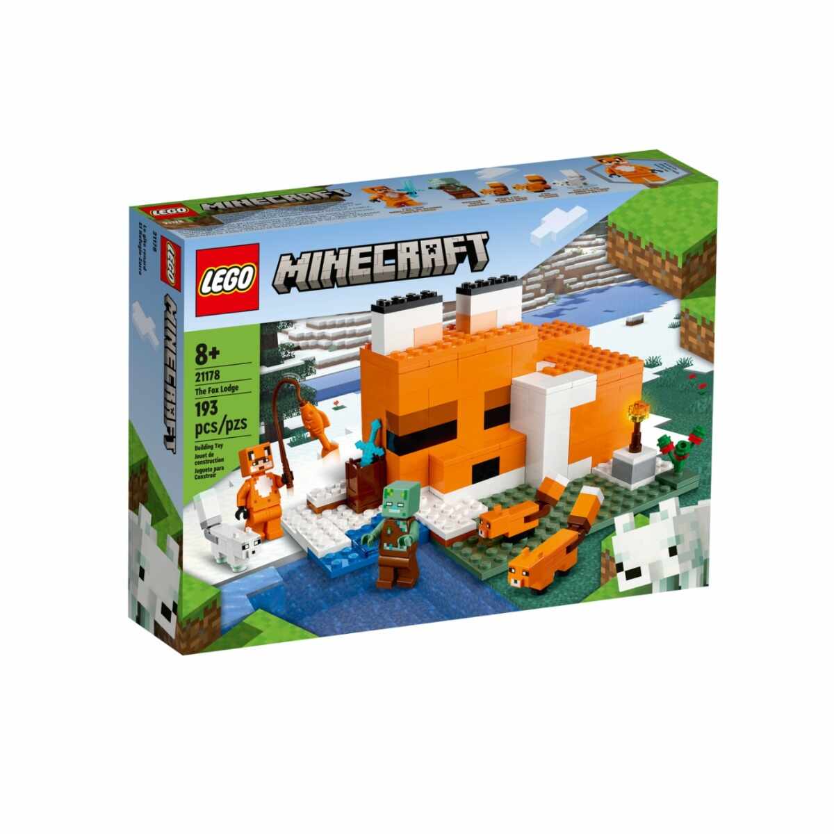 Lego Minecraft Casa in forma de vulpe 21178