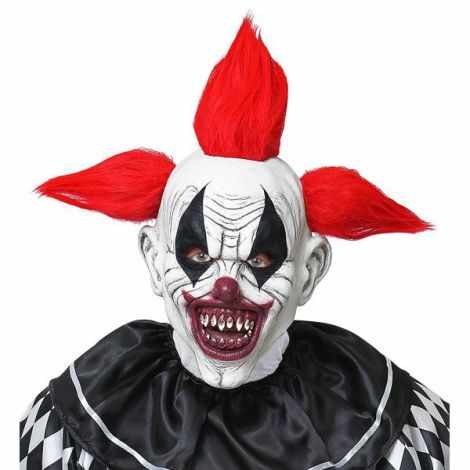Masca clown halloween - marimea 128 cm