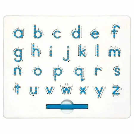 Tabla Invata literele mici ale alfabetului, cu creion magnetic