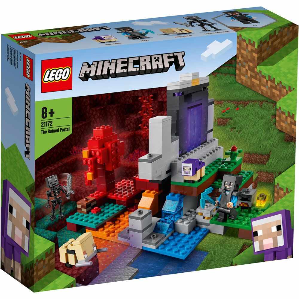 Lego Minecraft Portalul ruinat 21172