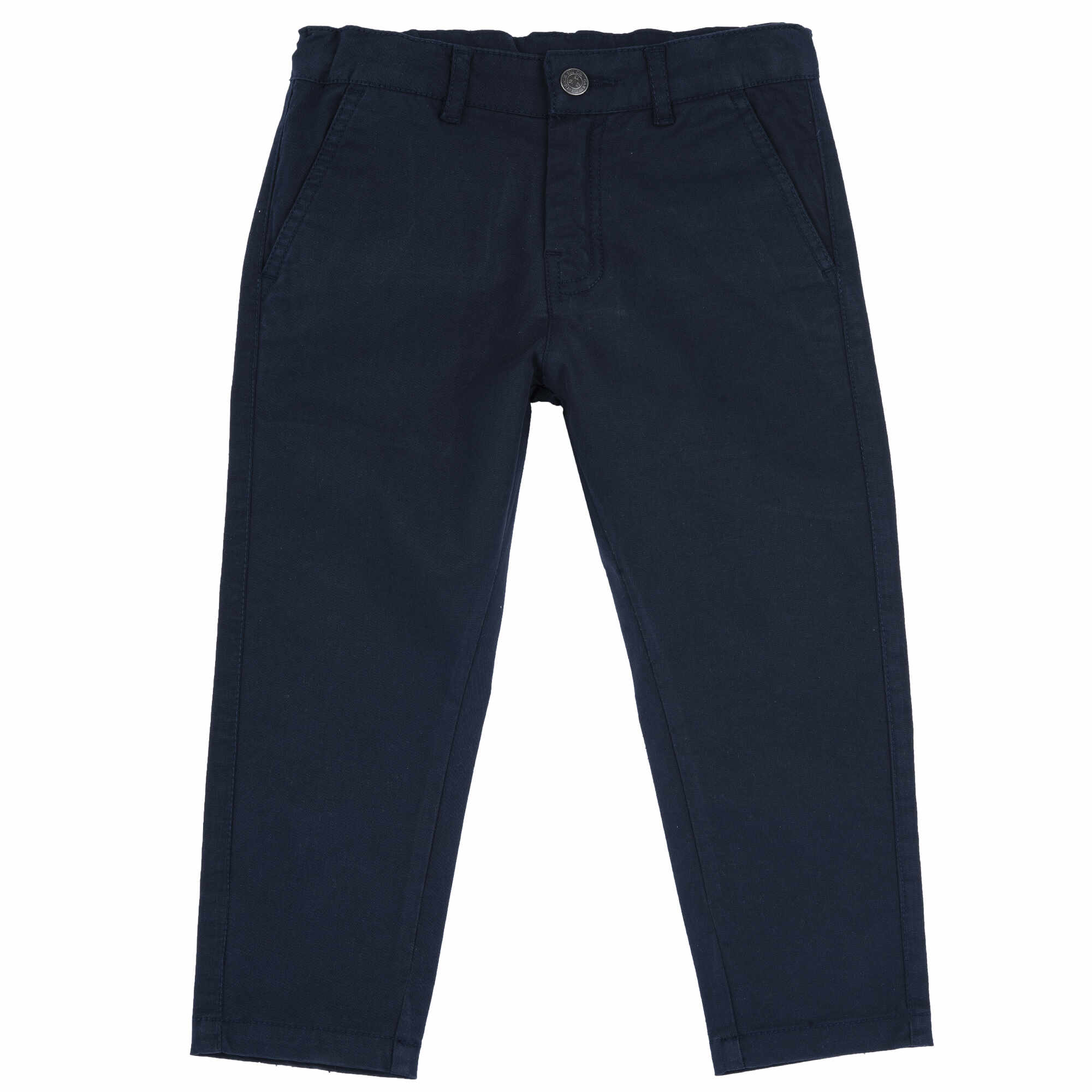 Pantaloni copii Chicco Twill, albastru inchis, 08779-64MC
