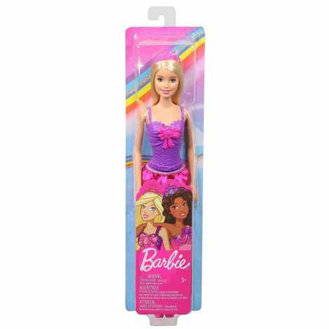 Barbie Papusa Printesa Cu Rochita Rosie