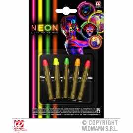 Set 5 creioane neon