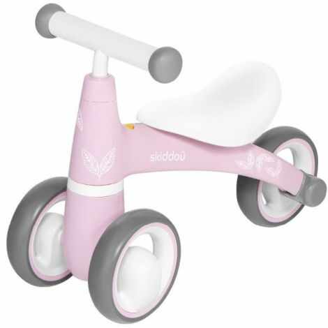 Tricicleta fetite 1-3 ani, Berit Ride-On, Keep Pink, Roz, Skiddou