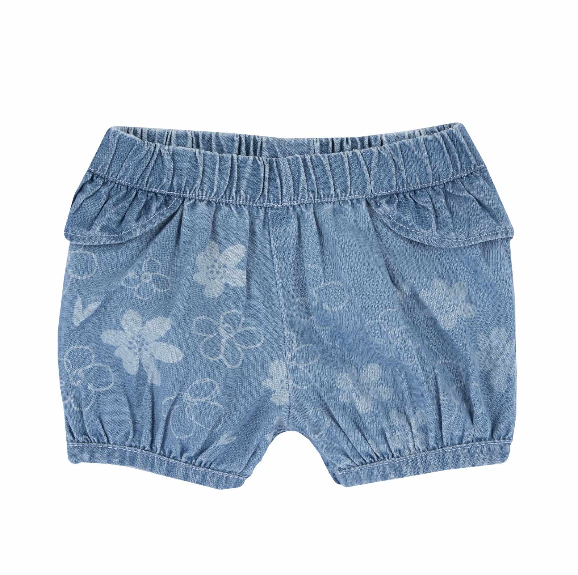 Pantaloni copii Chicco denim, Albastru, 00584-64MFCO