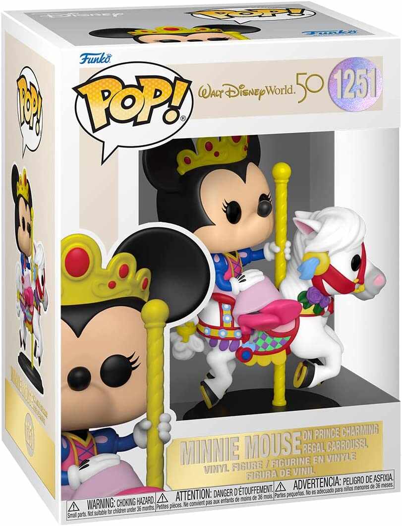 Figurina - Walt Disney World 50th - Minnie Mouse - Carrousel | Funko