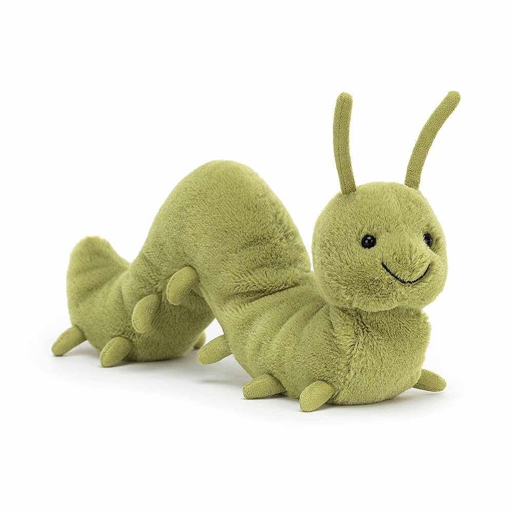 Jucarie de plus - Wriggidig Caterpillar, 22 cm | Jellycat