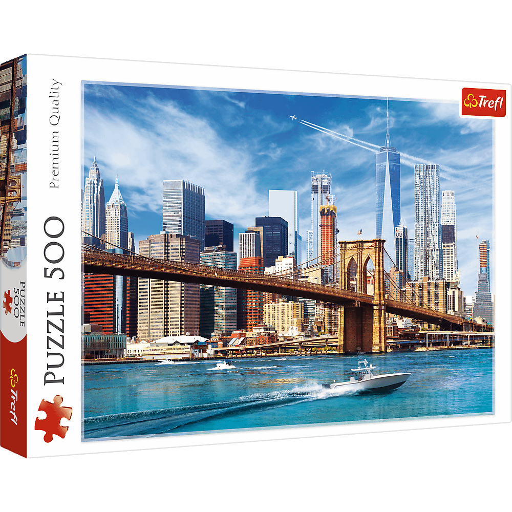 Puzzle 500 piese - Priveliste din New York | Trefl