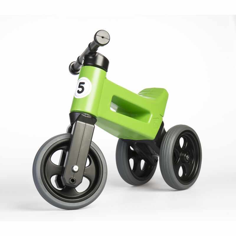 Bicicleta fara pedale Funny Wheels Rider Sport 2 in 1 Green