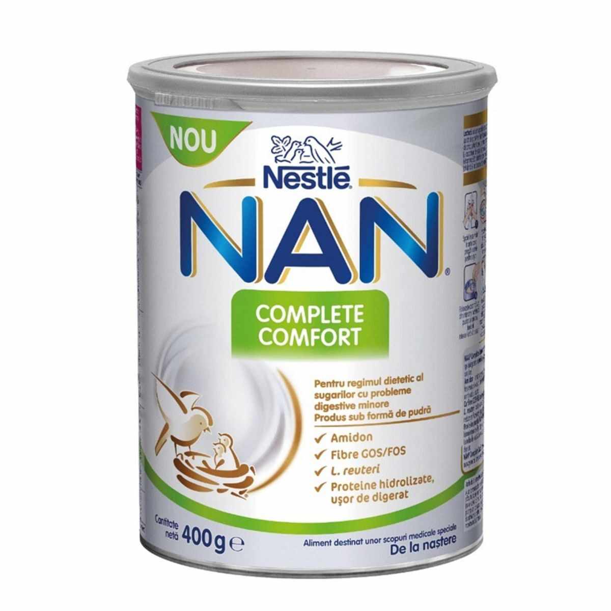  Formula de lapte, Nestle, Nan Complete Comfort, 400 g