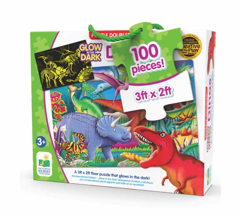 Puzzle Straluceste in intuneric The Learning Journey Dinozauri