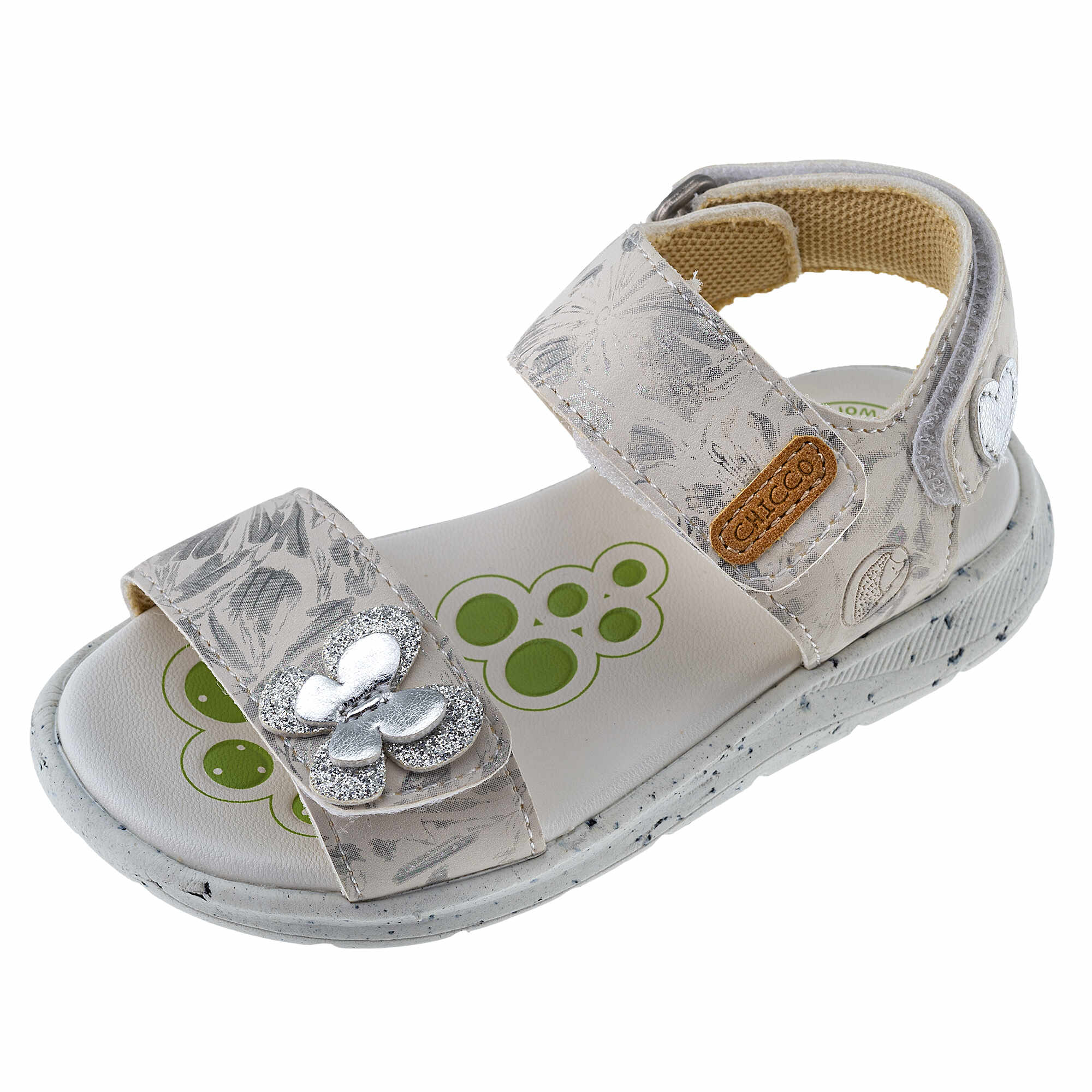 Sandale copii Chicco Constance, alb, 67104-62P