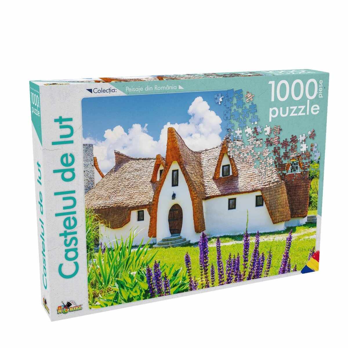Puzzle Noriel - Peisaje din Romania - Castelul de lut, 1000 piese 