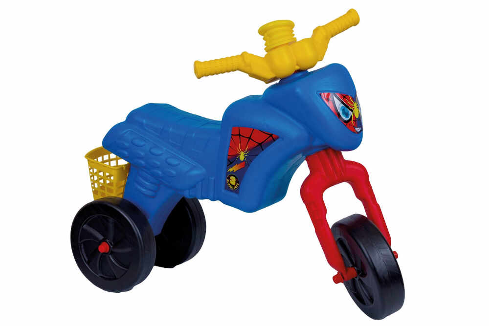 Tricicleta fara pedale Spider Blue