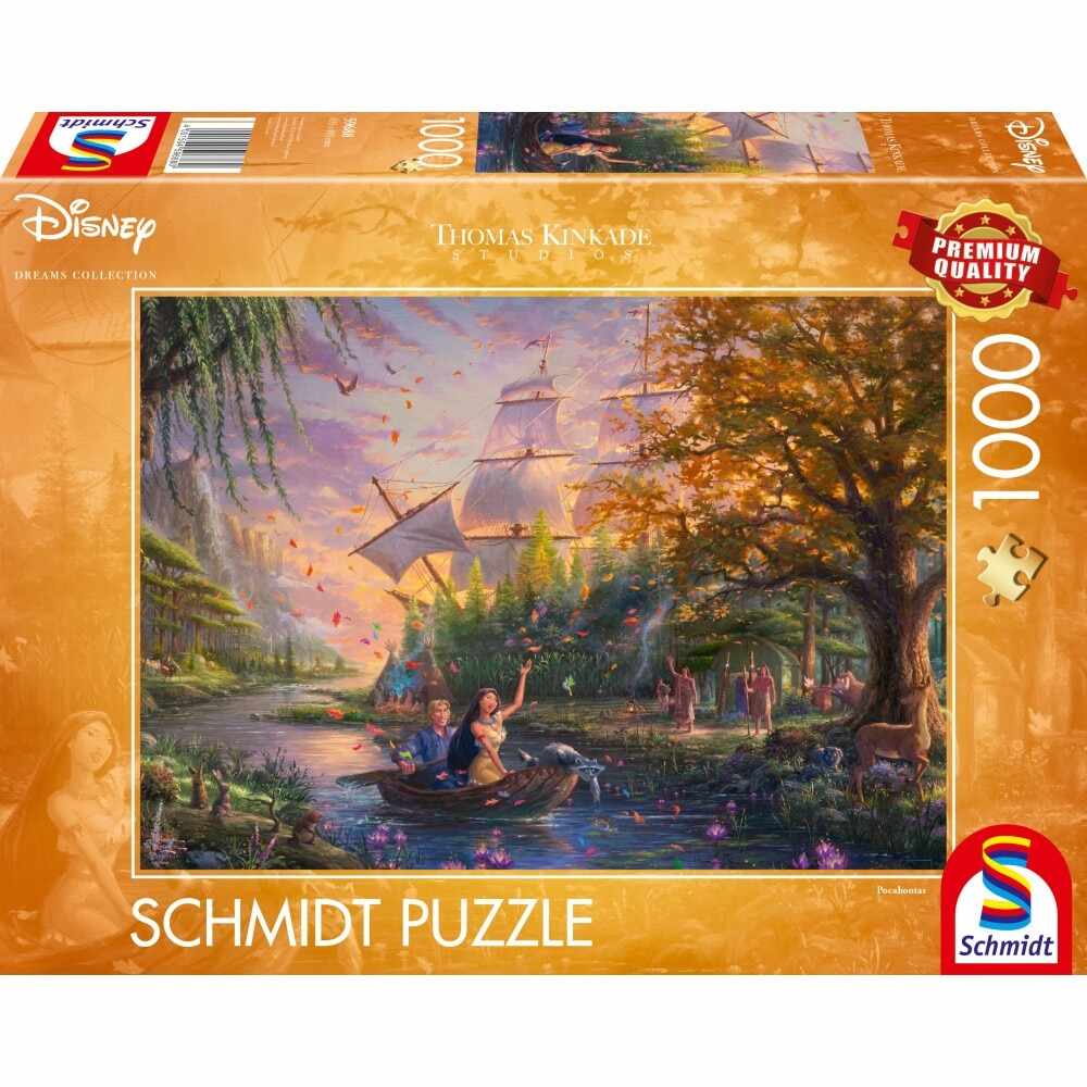 Puzzle 1000 piese - Thomas Kinkade - Pocahontas | Schmidt