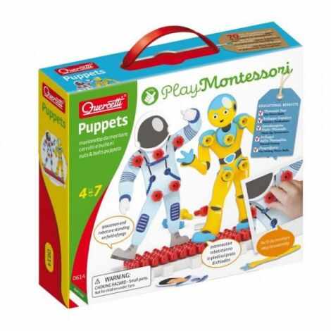 Joc Marionete Montessori, 4-7 ani, Quercetti Q00614