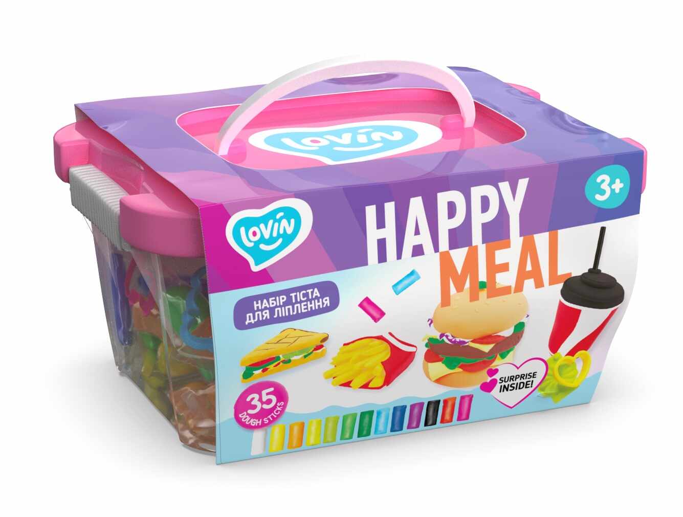 Set plastilina - Happy Meal Box | Okto Clay