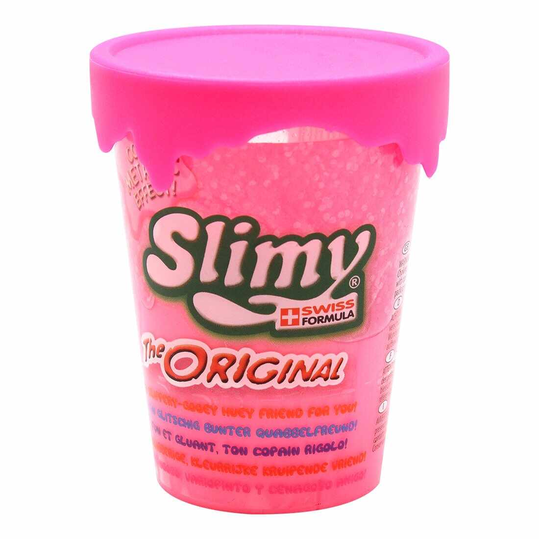 Slime culori metalice, Slimy, Original, 80 g