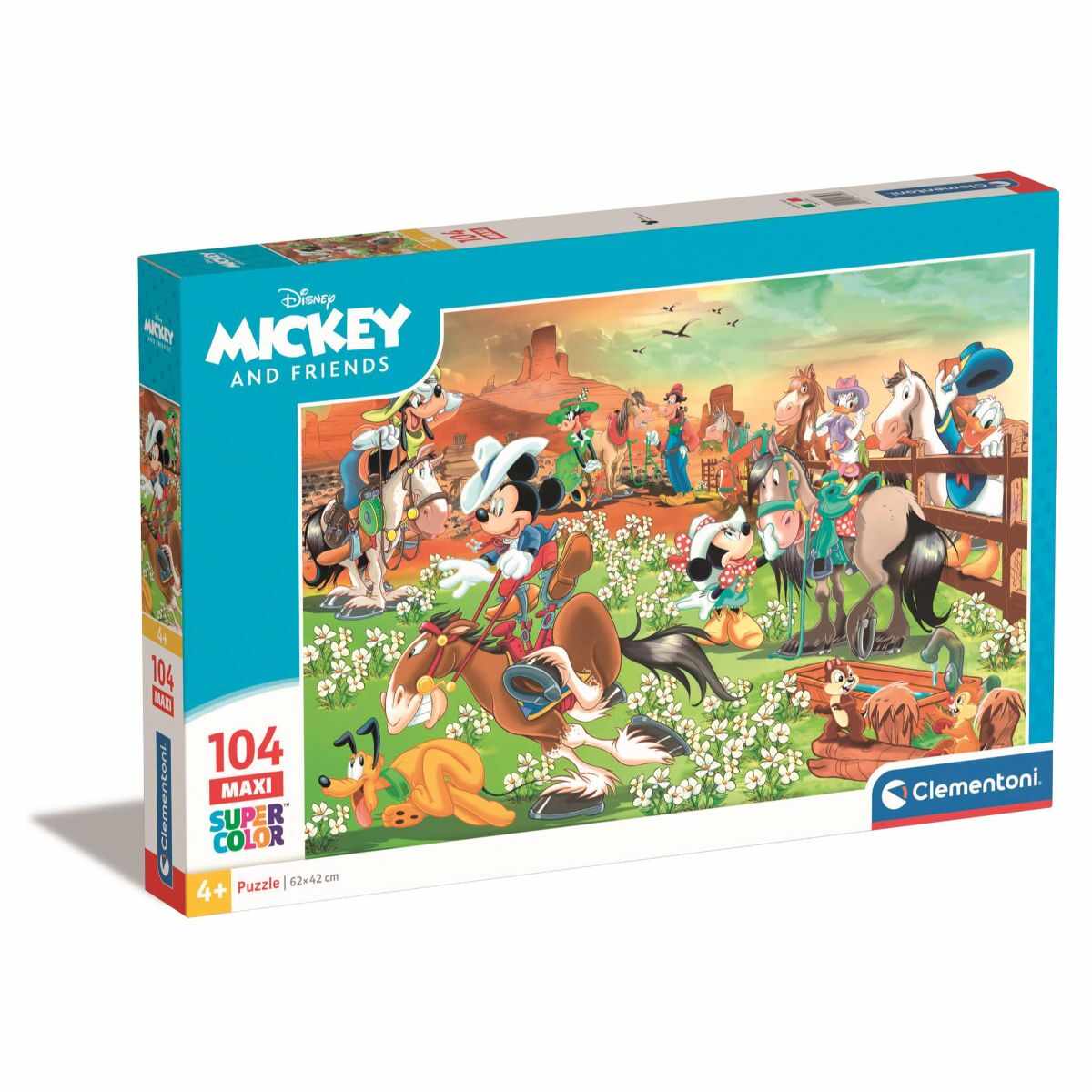 Puzzle Clementoni Disney Mickey and Friends, 104 piese