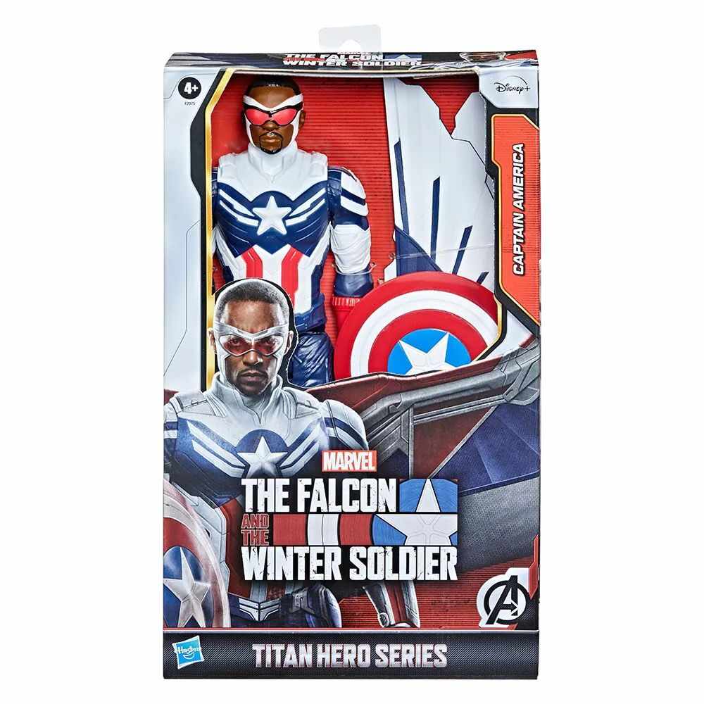 Figurina Hasbro Avengers The Falcon and Winter Soldier Capitanul America 30 cm