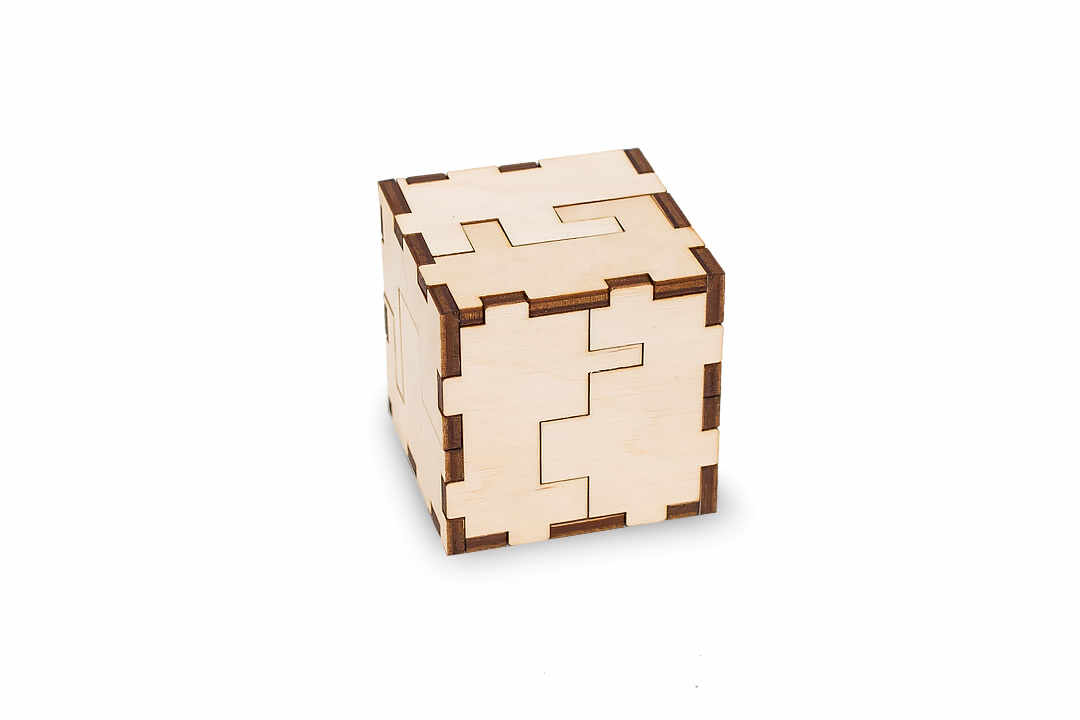 Set de constructie - Mini cu mecanism, 24 piese | Eco Wood Art