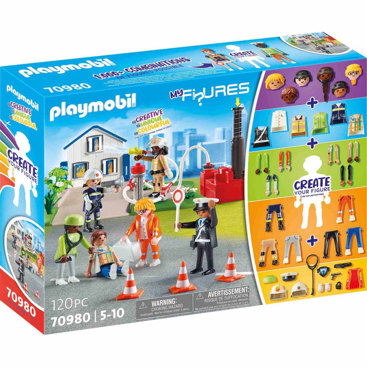 Playmobil - Creeaza Propria Figurina - Misiunea De Salvare