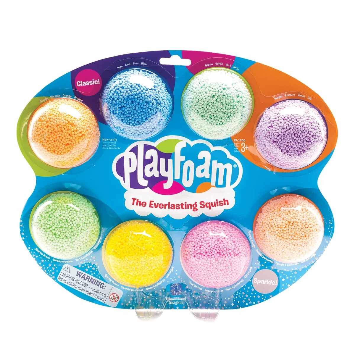 Set spuma de modelat 8 culori - Playfoam | Educational Insights