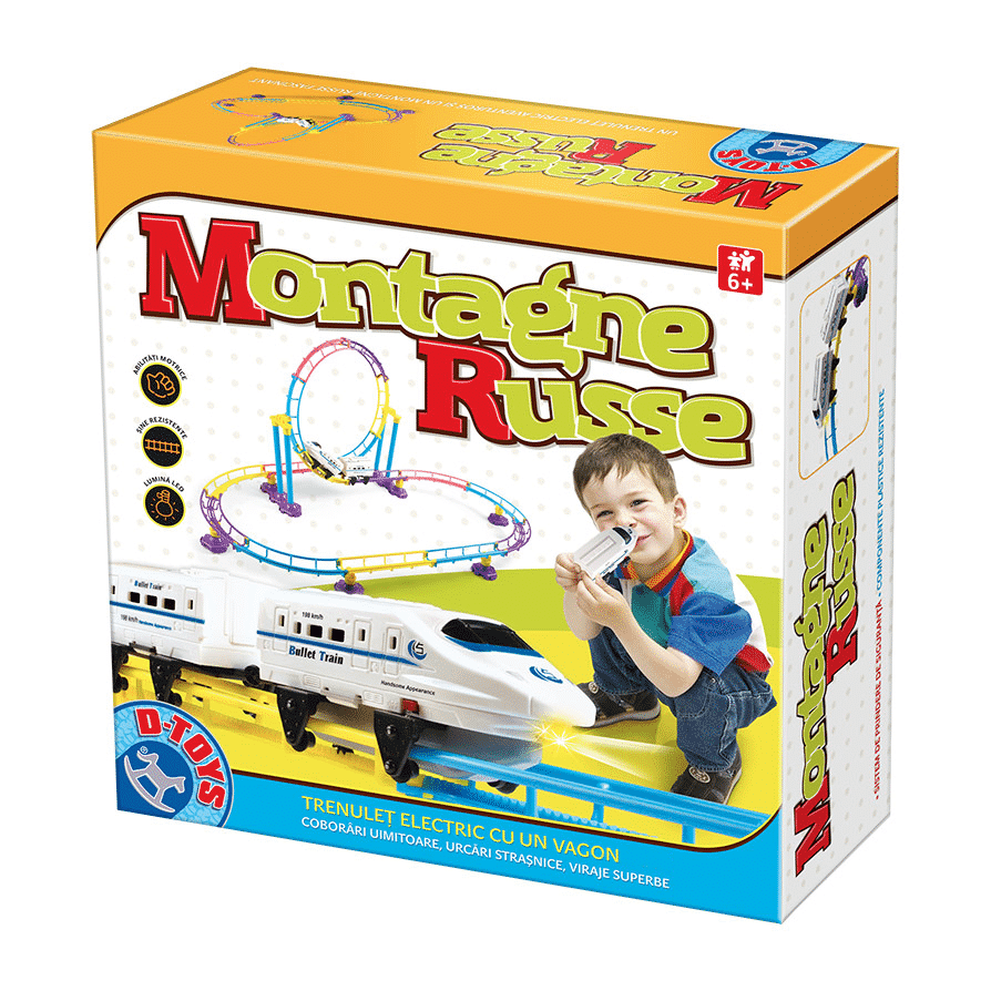 Montagne Russe - Trenuleț Electric pentru copii