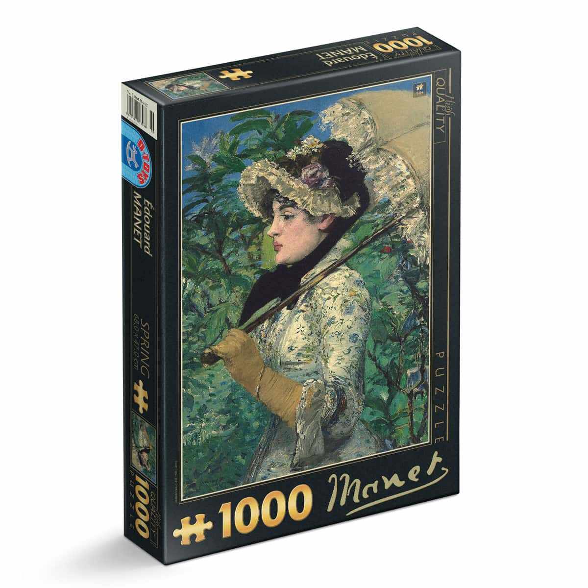 Puzzle Édouard Manet - Puzzle adulți 1000 piese - Spring/Primavara