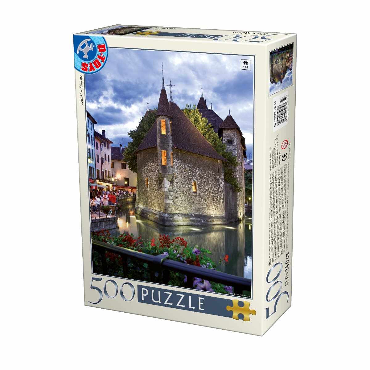 Puzzle Annecy, Franța - Puzzle 500 piese - Peisaje de zi