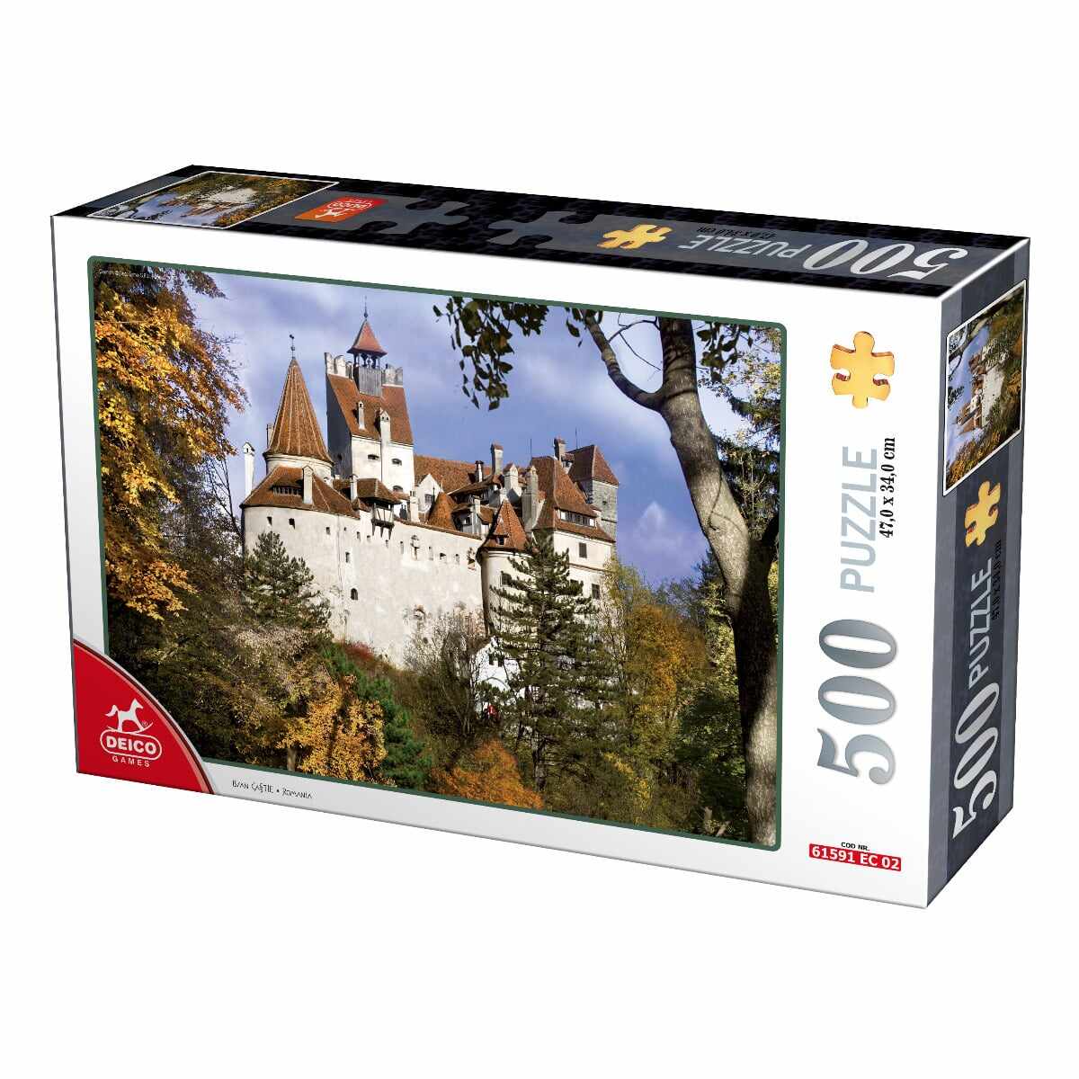 Puzzle Castelul Bran - Puzzle 500 piese