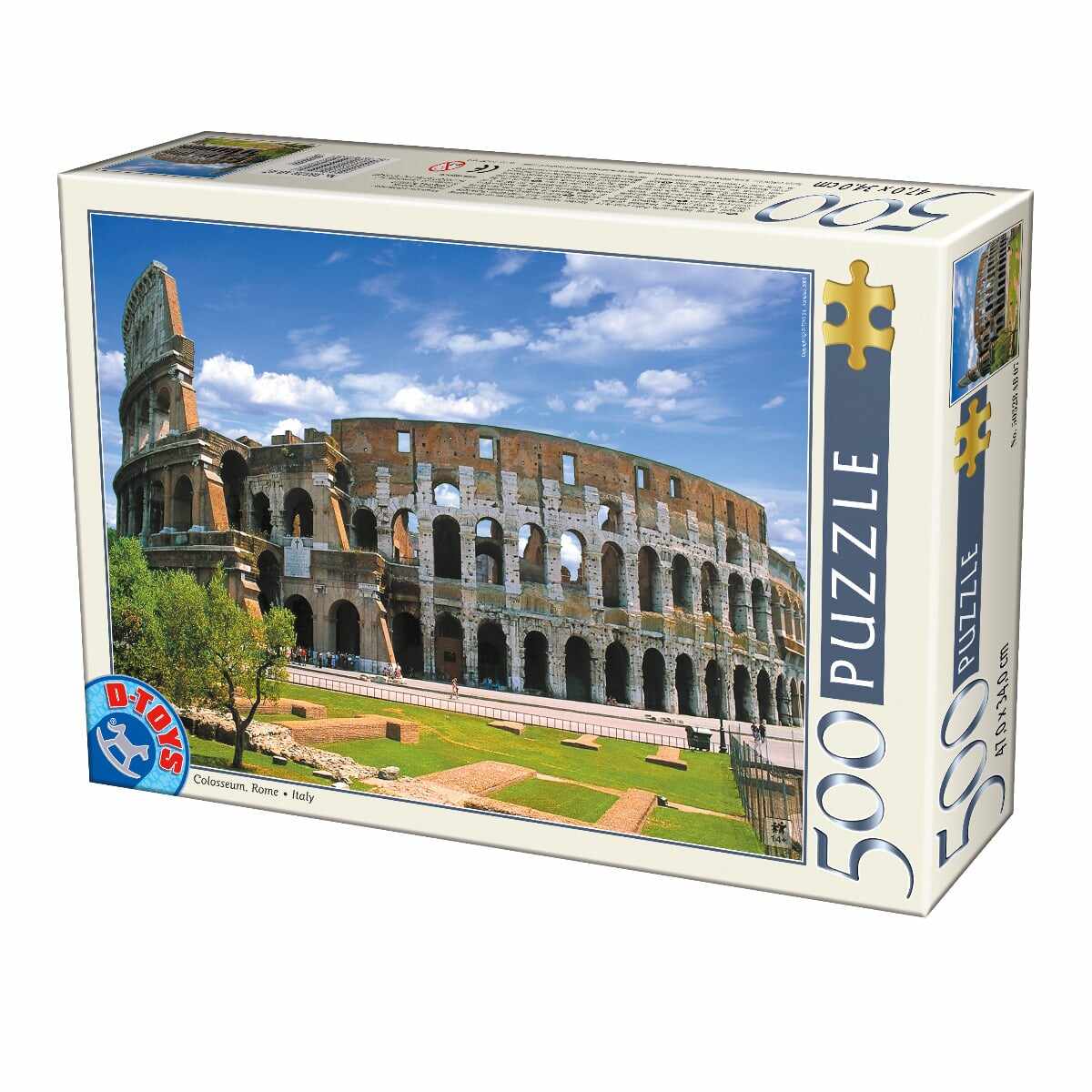 Puzzle Colosseum, Roma - Puzzle 500 piese - Peisaje de zi