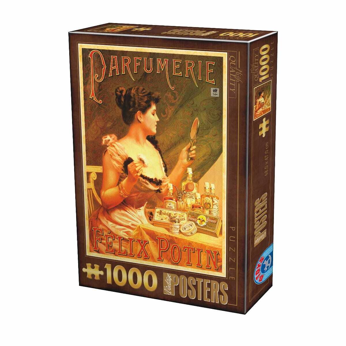 Puzzle Parfumerie - Puzzle adulți 1000 piese - Vintage Posters