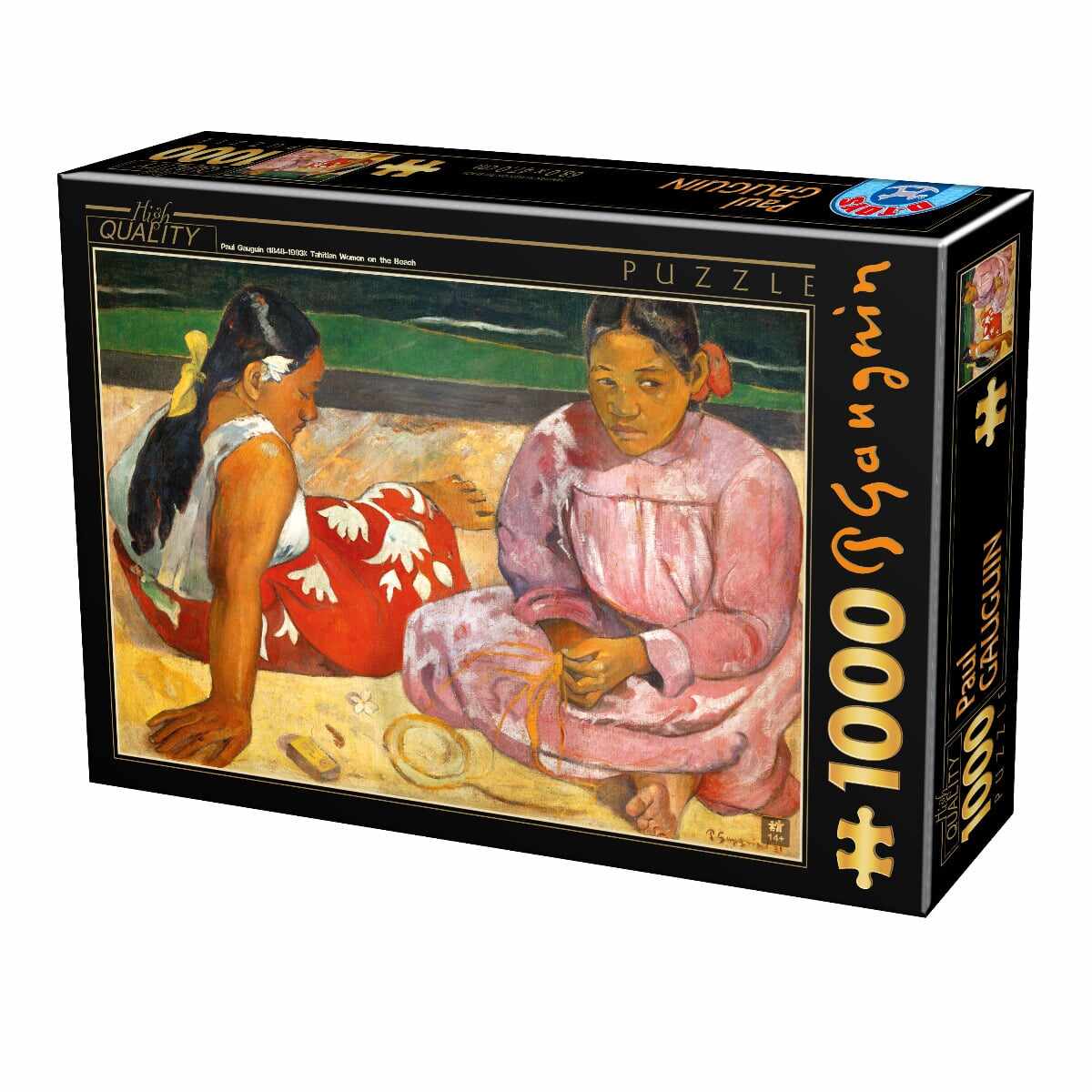 Puzzle Paul Gauguin - Puzzle adulți 1000 piese - Tahitian Women on the Beach