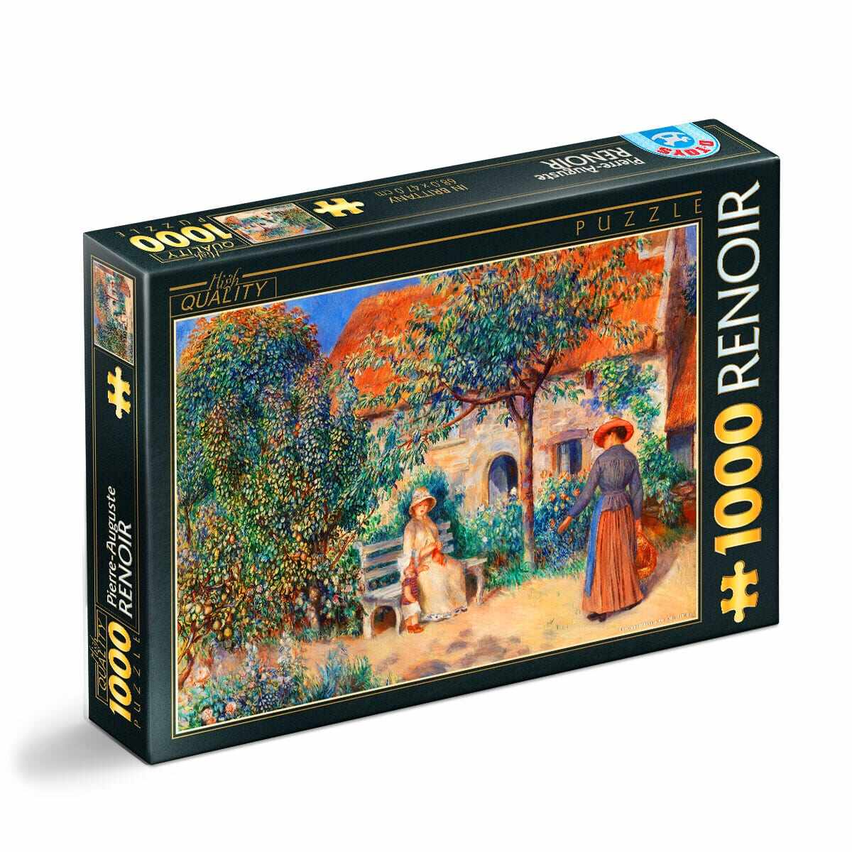 Puzzle Pierre-Auguste Renoir - Puzzle adulți 1000 piese - In Brittany