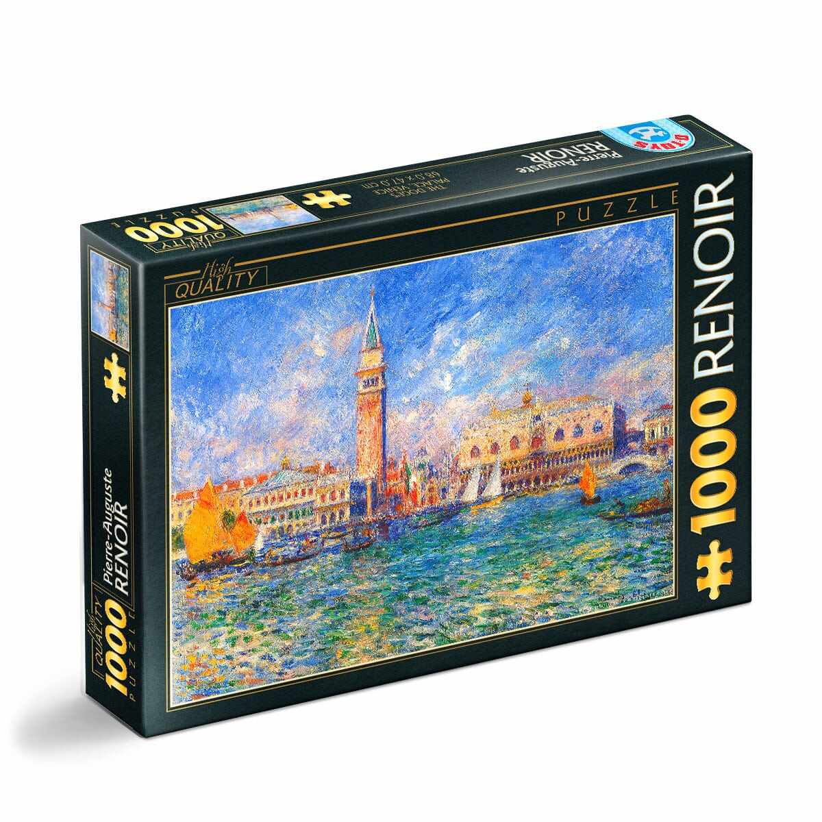 Puzzle Pierre-Auguste Renoir - Puzzle adulți 1000 piese - The Doges Palace
