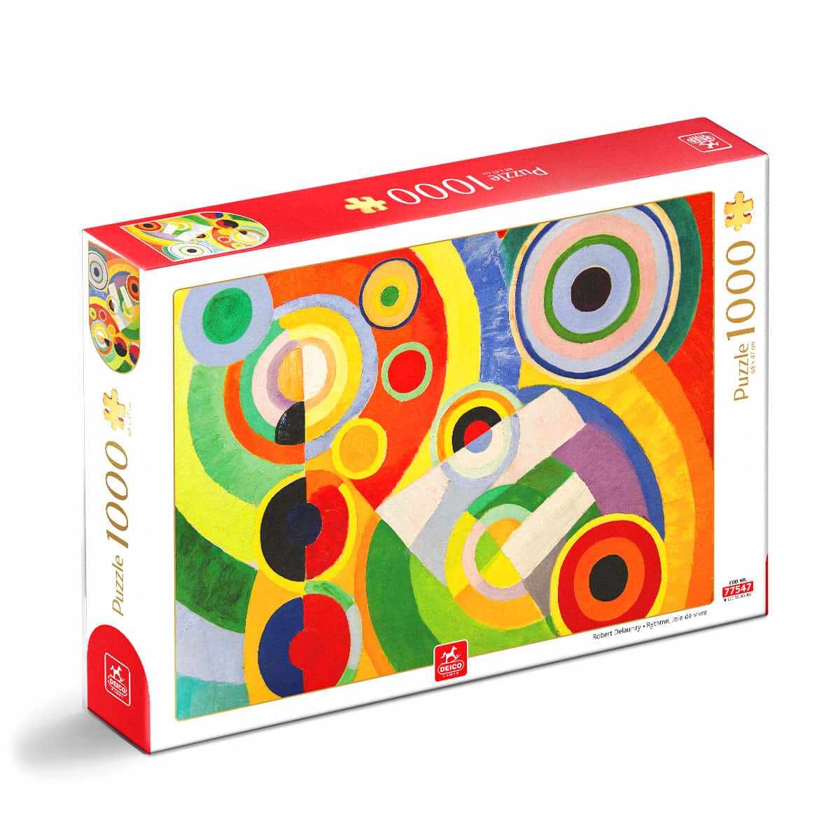 Puzzle Robert Delaunay - Rythme - Puzzle adulți 1000 piese