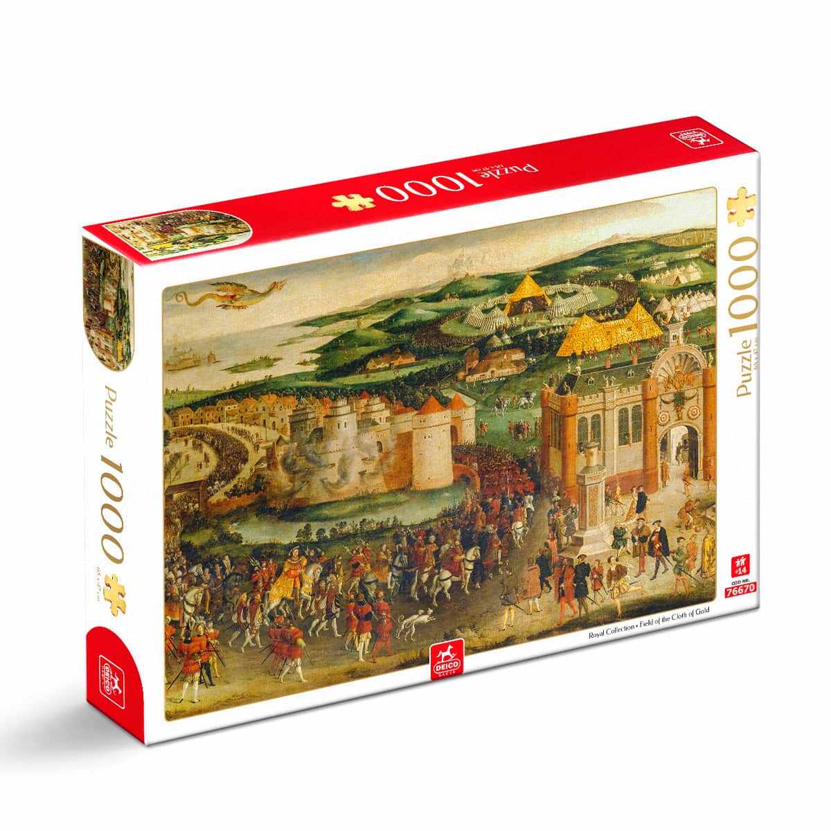 Puzzle Royal Collection - Field of the Cloth of Gold - Puzzle adulți 1000 piese